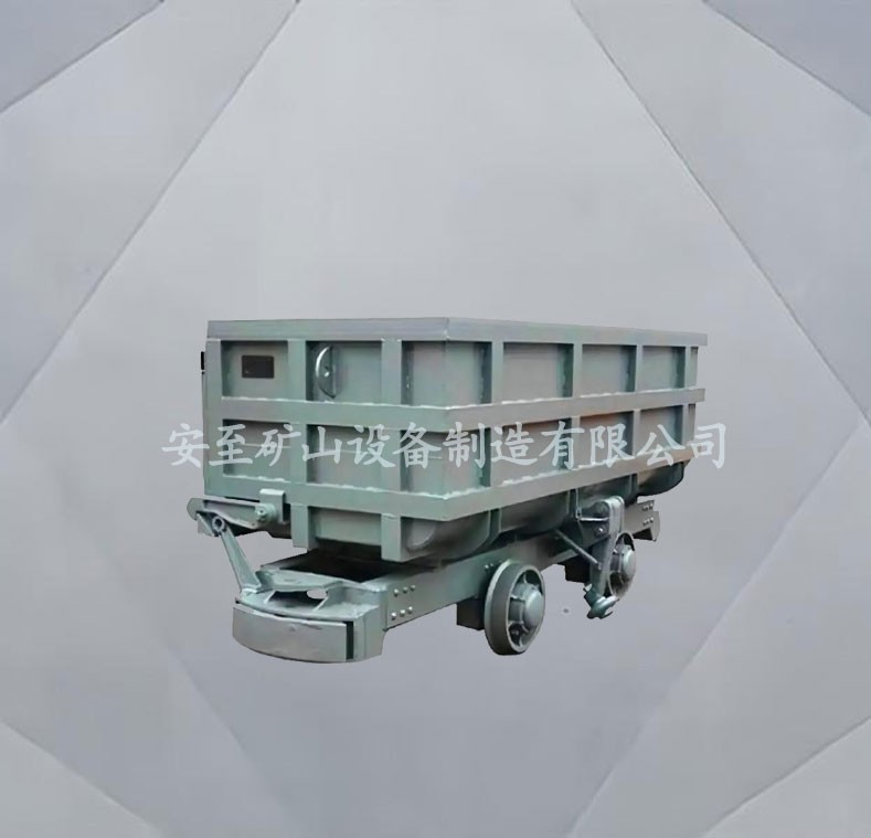 單側曲軌礦車